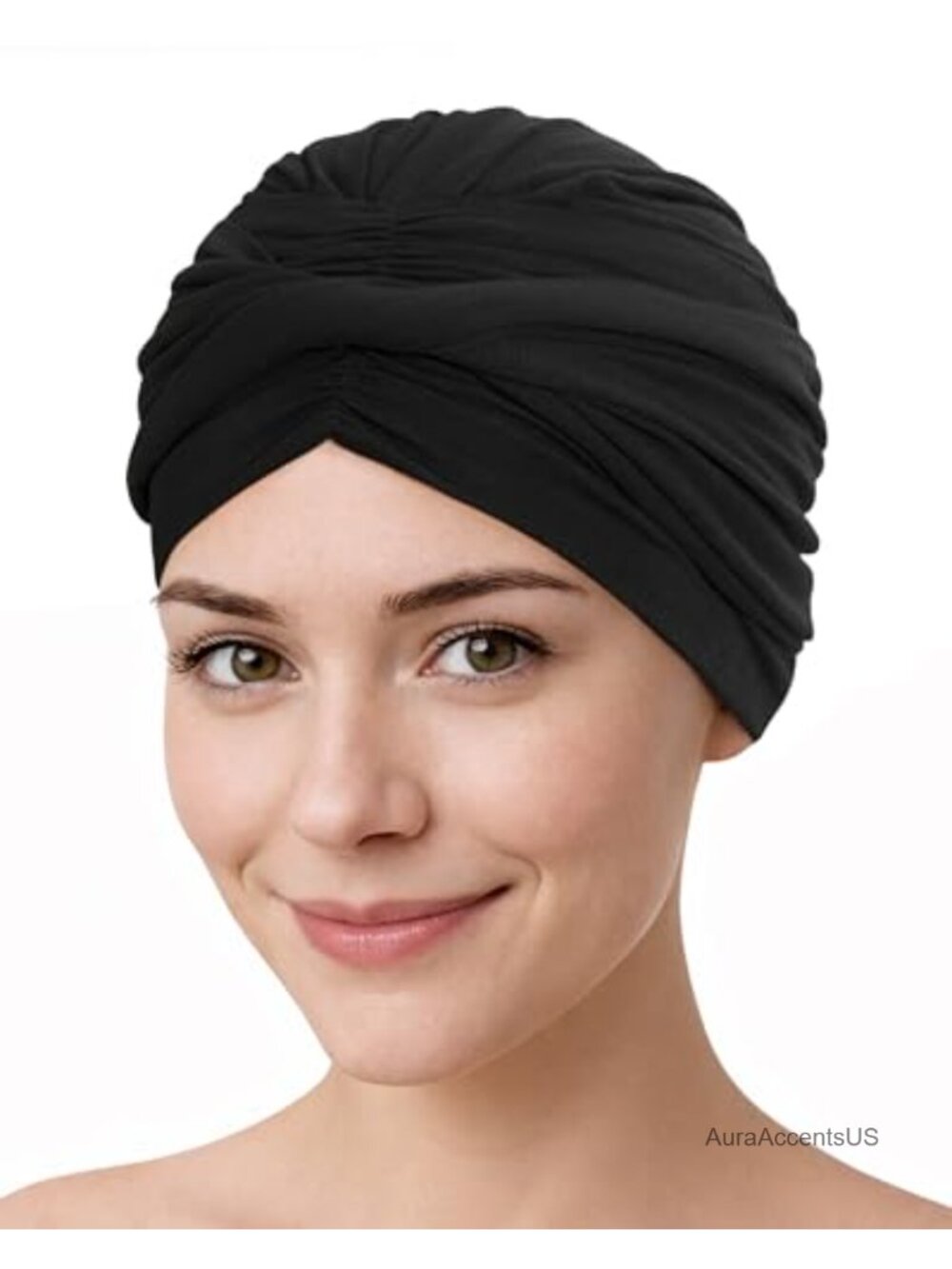 Pre-Tied Turban Wrap Chemo Headwear Bamboo Viscose Women